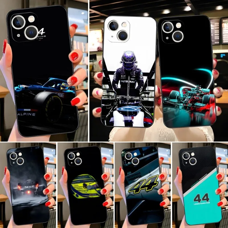 Formula 1 Driver Hamilton Phone Case Funda For Iphone 13 Pro 12 11 14 Max Xr X Xs Mini 6s 8 7 Plus Shockproof Design Back Cover