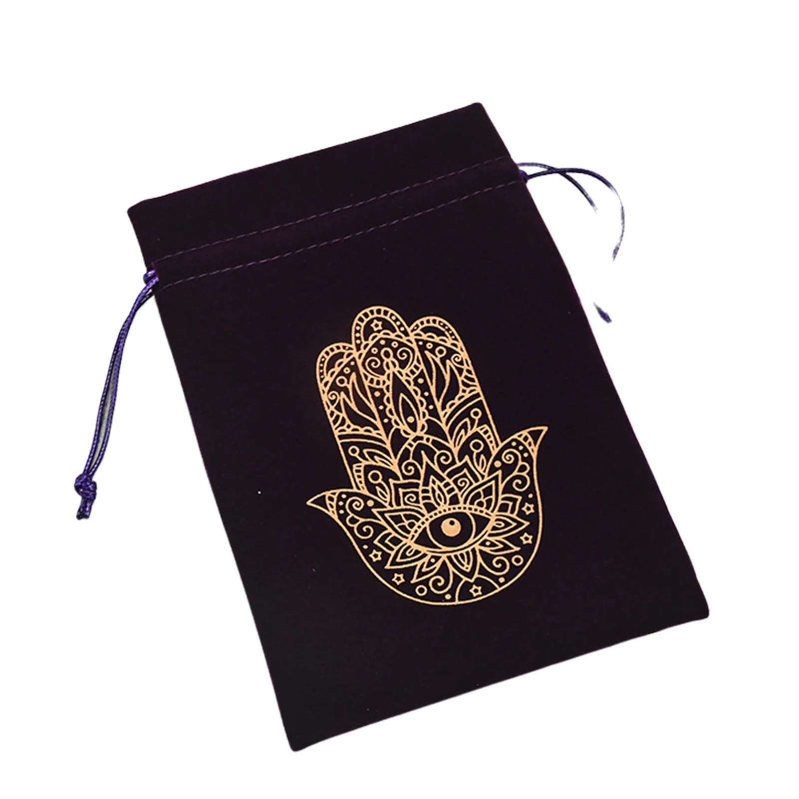 

Tarot Cards Fabric Bag Flannel Tarot And Dice Pouches With Drawstring Portable Storage Bag For Tarot Rune Cards Dices