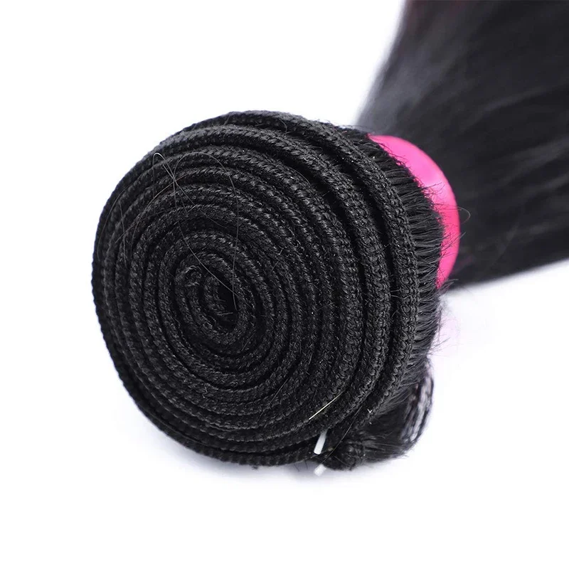 1B/4/27 Ombre Цвет Объемная волна Пучки человеческих волос 26 дюймов 1/3/4 Наращивание с