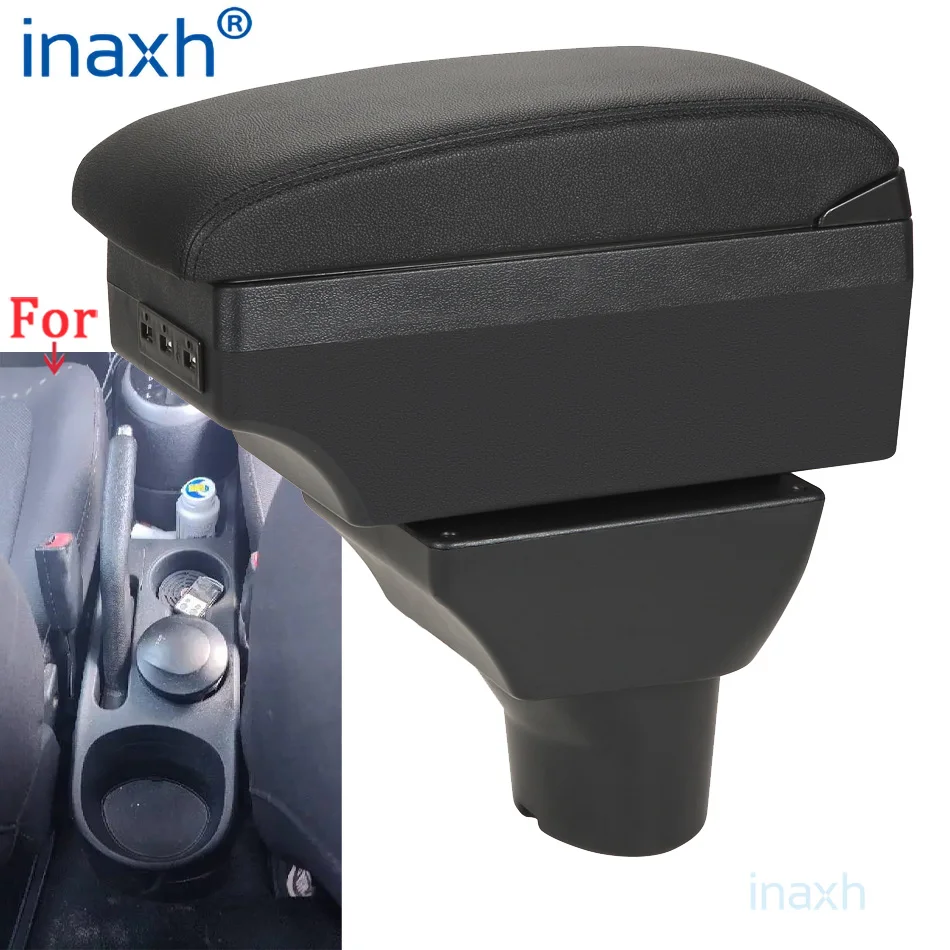 Кожаные подлокотники Hyundai I20 и центральный контейнер для хранения из