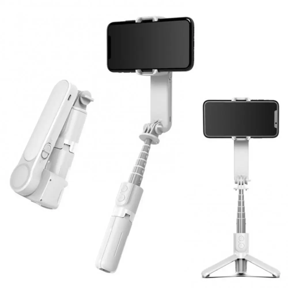 

L09 Wireless Bluetooth Selfie Stick With LED Light Tripod Telescopic Rod Handheld Gimbal Stabilizer For Android IOS Smartphone