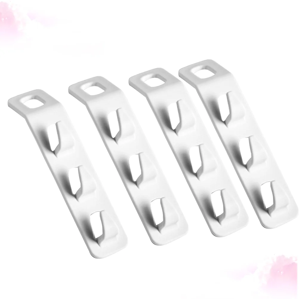 

4 Pcs Clothes Connection Hook Multi-Functional Household Connector Hook Clothes Connection Hanger for Garderobe Closet