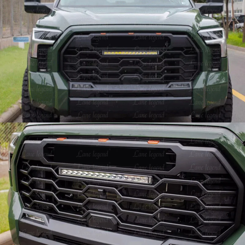 Для TOYOTA Tundra 2022 4X4 Offroad Upgrade автозапчасти автомобильная передняя решетка высокого