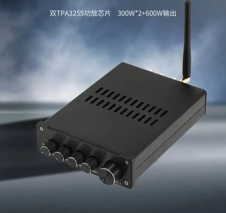 D3S dual chip TPA3255 высокомощный цифровой Hi-Fi усилитель 2 1 с Bluetooth 5