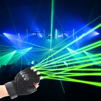 532nm green beam laser gloves for night club performance showhip hop dj bar