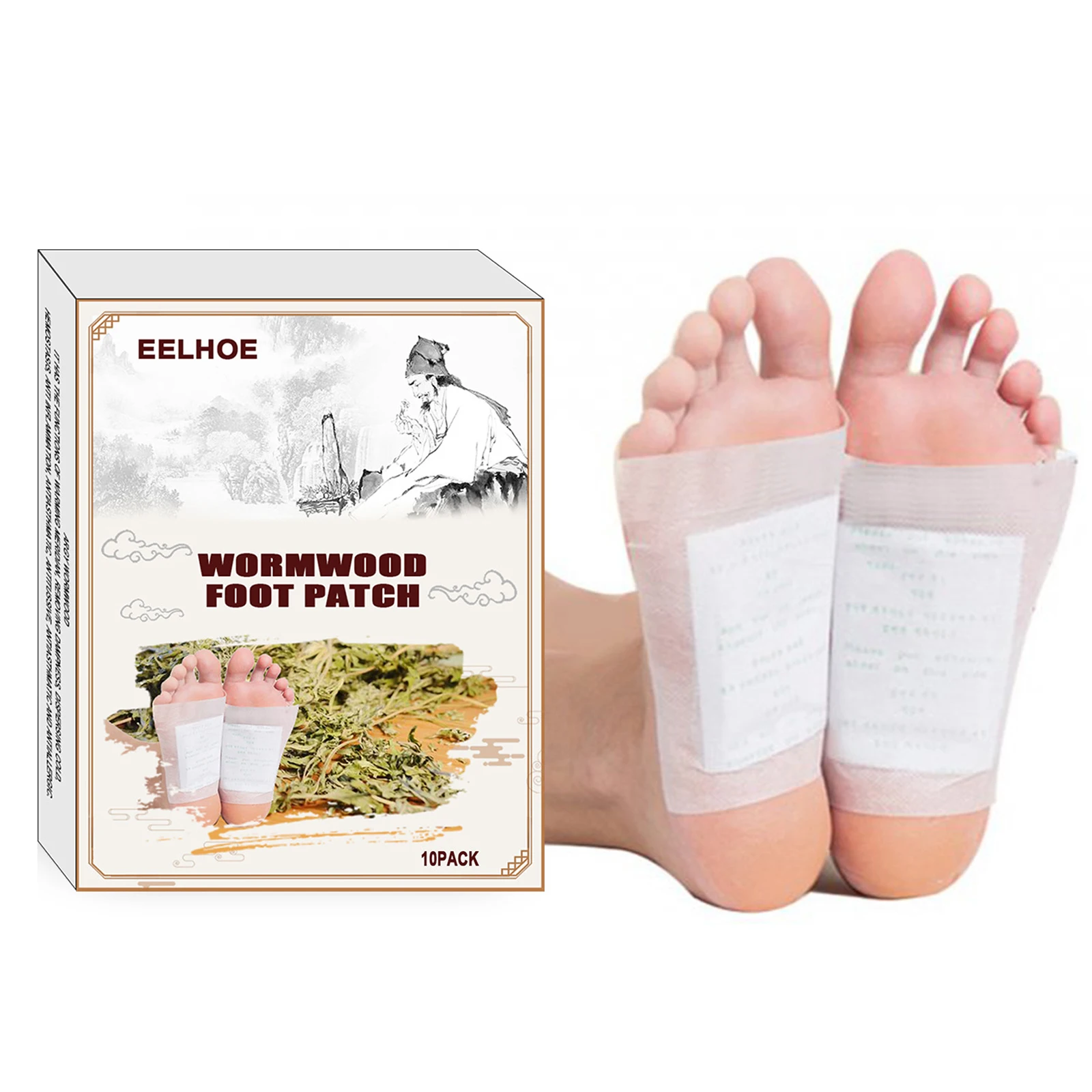 

10 PCS Deep Cleansing Foot Pads De-tox Foot Patch De-tox Foot Patch For Removing Impurities Deep Cleansing Foot Pads For Foot