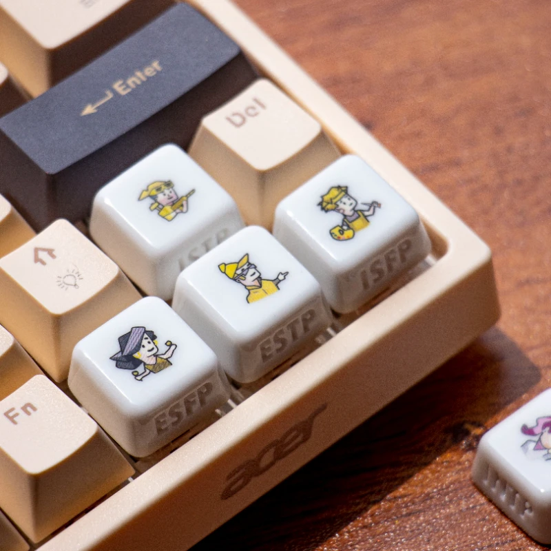 Клавиатура Mbti периферийная механическая персонализированная с 16 видами клавиш