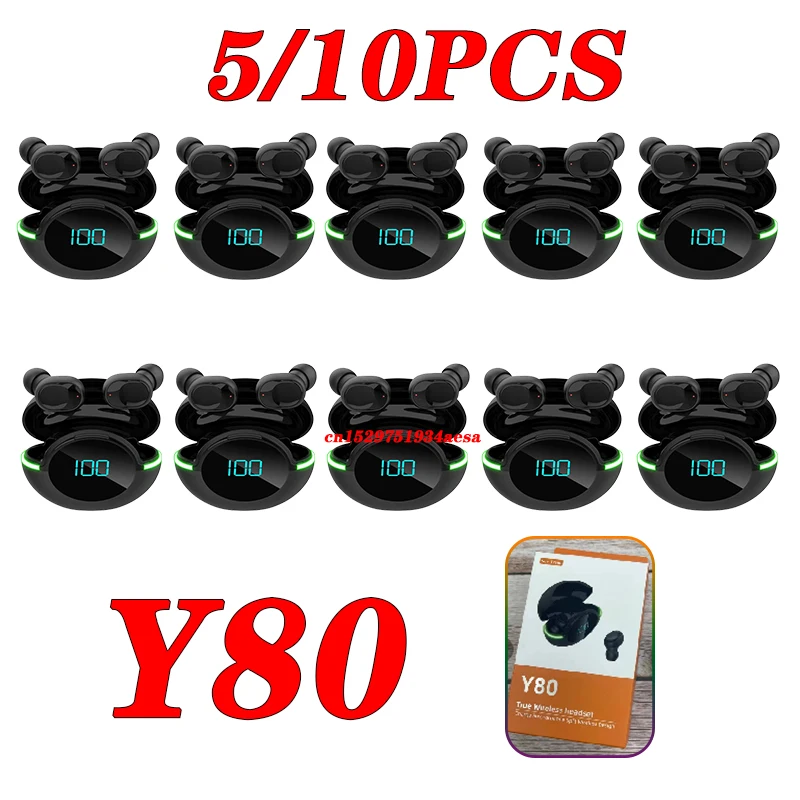 5/10/15 шт., Беспроводная Bluetooth-гарнитура Y80