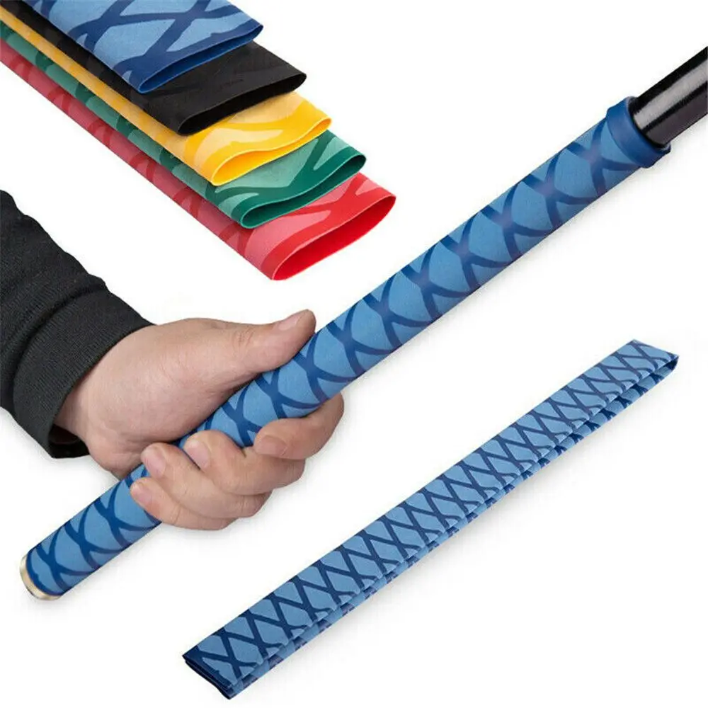 

Insulated Protect Universal Non Slip Hand Pole Grips Fishing Rod Handle Wrap Heat Shrink Tube Grips Cover