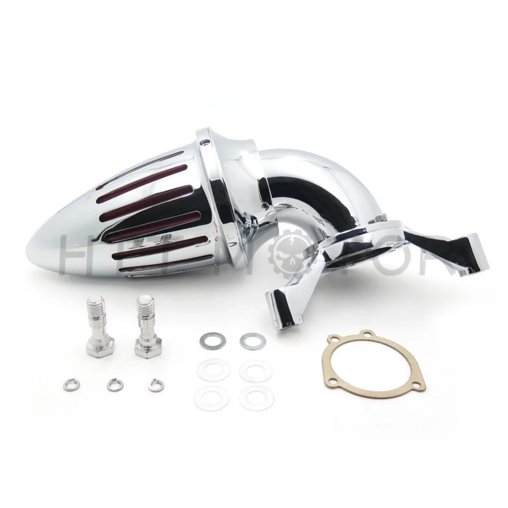 

Bullet Air Cleaner Intake Kits For Harley Davidson Cv Carburetor Delphi V-Twin Chrome Aftermarket Free Shipping Motorcycle Parts