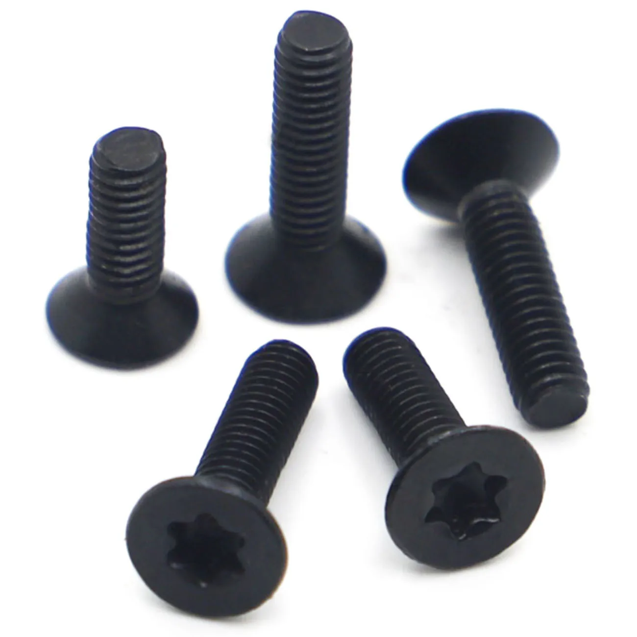 

Black 304 Stainless Steel Torx Head Flat Countersunk Screw M2 M2.5 M3 M4 M5 M6 Six Lobe Bolt GB2673
