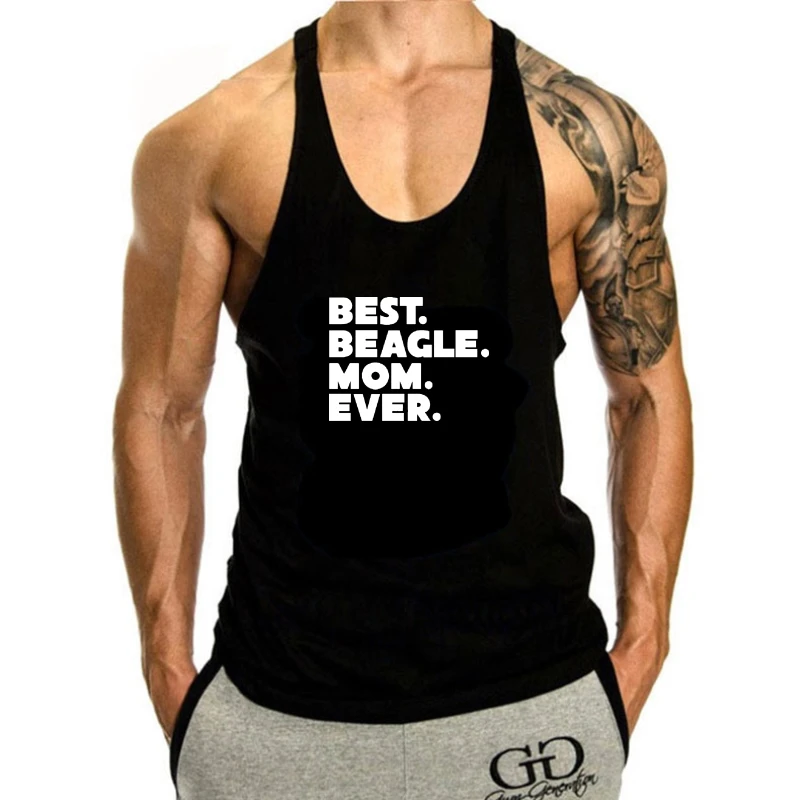 

Beagle Dog tank top men Beagle Best Mom
