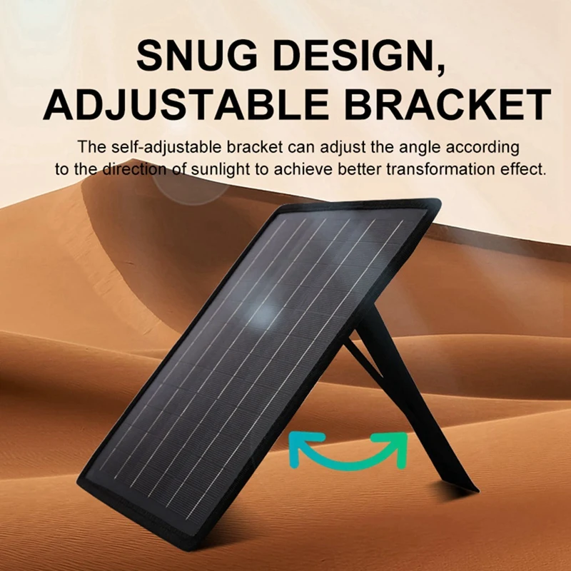 Солнечная панель 10W18V Зарядное устройство для автомобильного аккумулятора