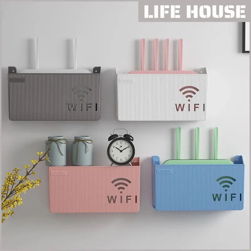 

Домашний Беспроводной Wi-Fi маршрутизатор, коробка для хранения, настенный пластиковый органайзер, коробка для кабеля