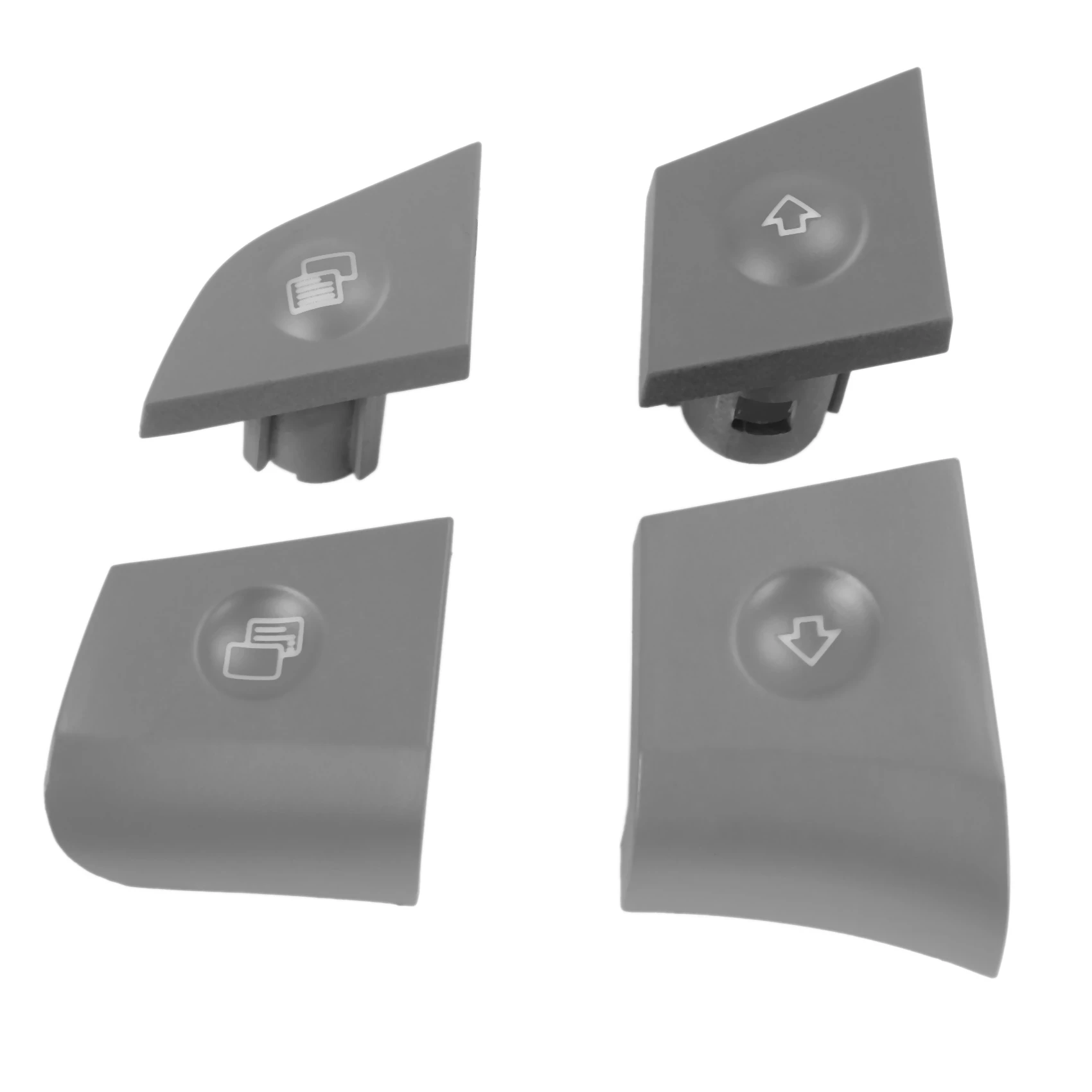 Car Multifunction Audio Steering Wheel Button for Mercedes-Benz GL ML 2006-2009 W164 Gray |