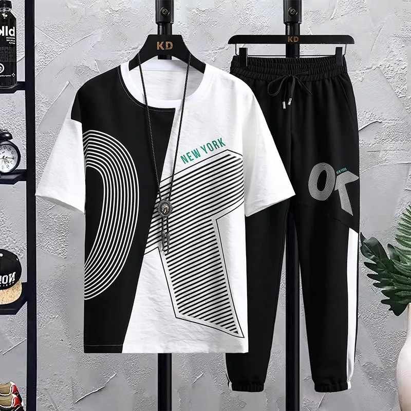 

2022 Summer New Shorts T-shirt Set Ice Silk Loose Casual Teen Set Sacos De Mujer De Vestir Abrigo