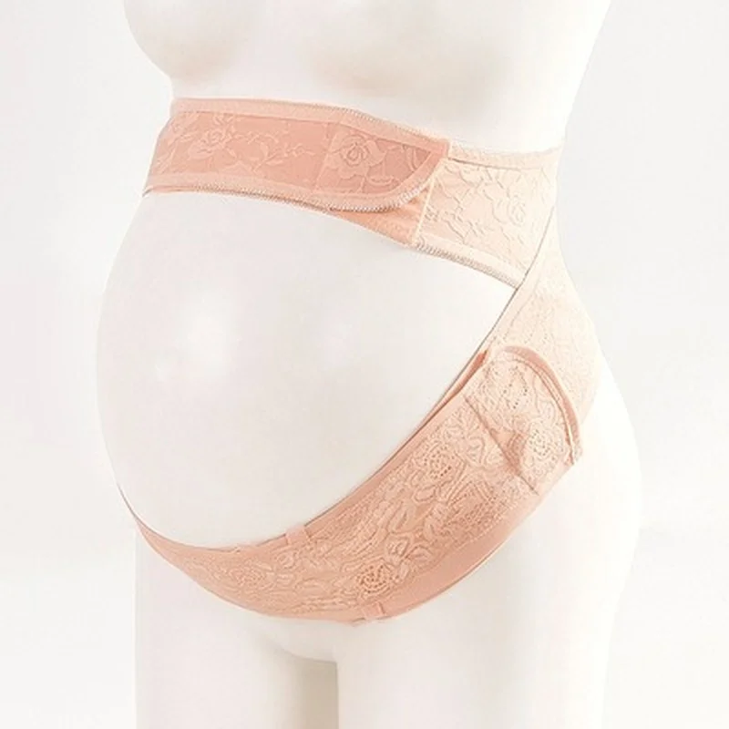 

Pregnancy special prenatal support belt for pregnant women, upper and lower support, breathable lace waist belt, tire belt