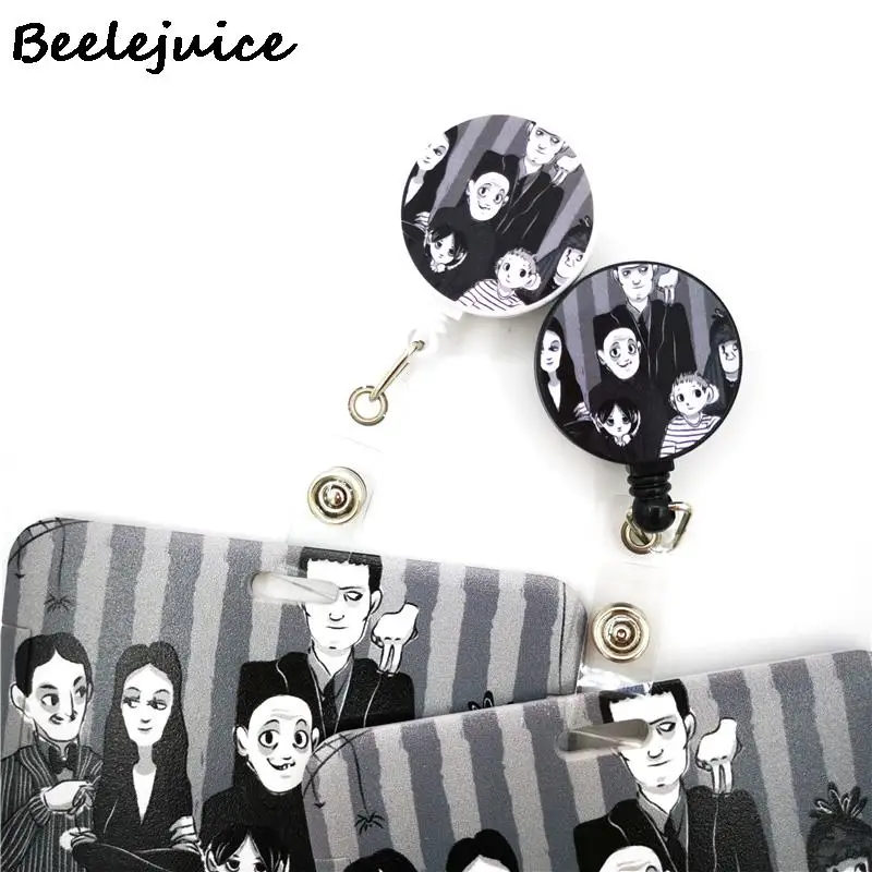 Шнурок-держатель для бейджа с забавными персонажами из фильма ужасов держатель