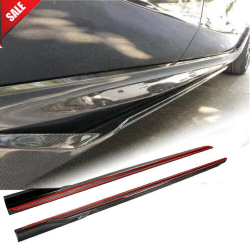 

Carbon Fiber Side Skirts Extension Lip Spoiler for BMW 6 SERIES G32 M-SPORT GT