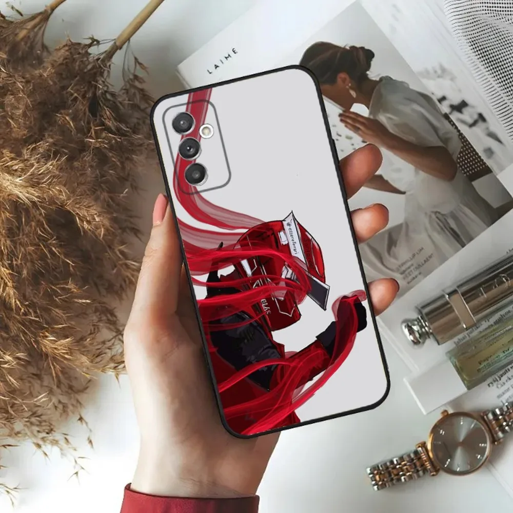 Чехол для телефона F1 16 C-Charles L-LeclercS Samsung S24 23 22 30 21 10 9 Ultra Plus Lite FE 5G черный мягкий чехол