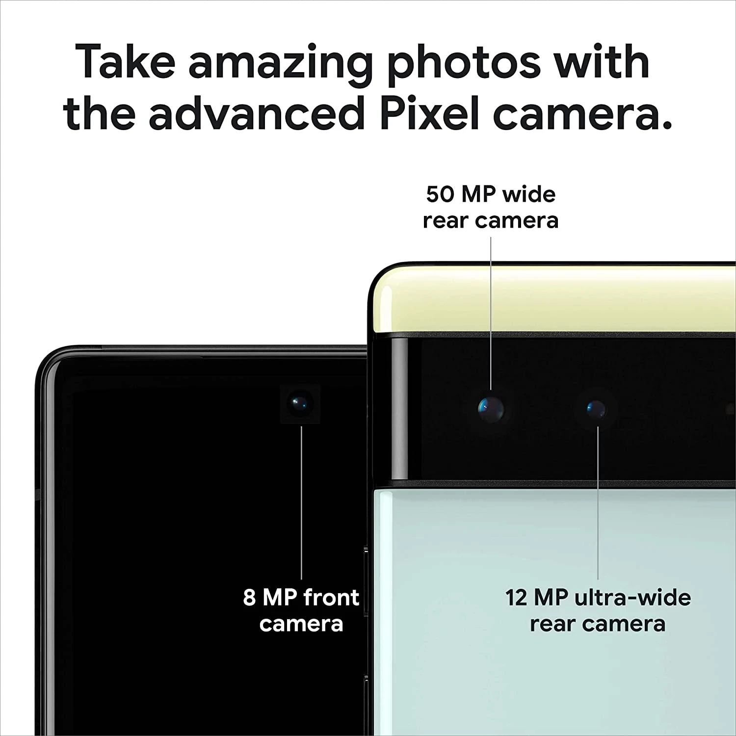 Google Pixel 6 5G Smartphone 8GB RAM 128GB/256GB ROM 6.4