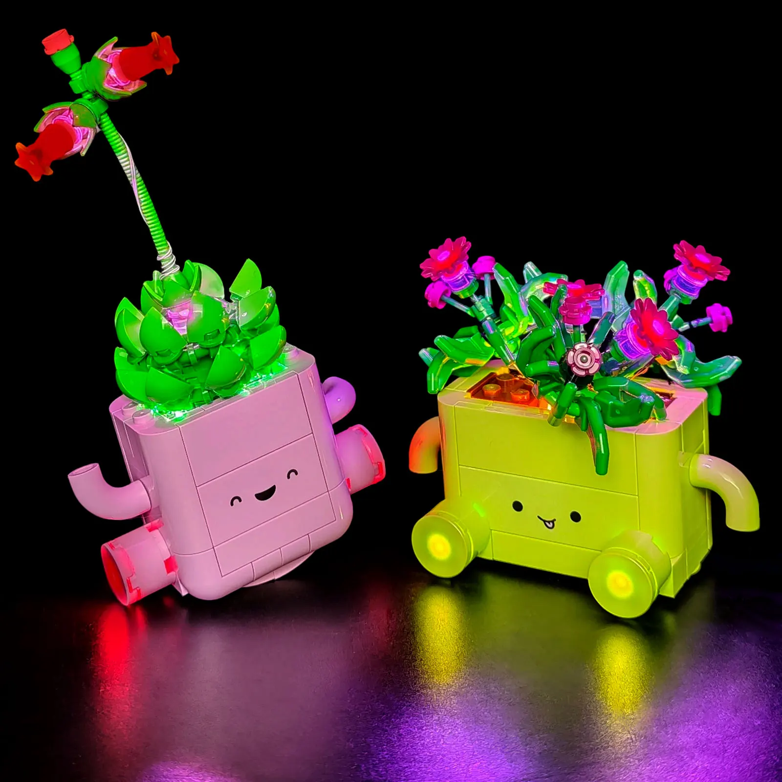 Фото Комплект светодиодного освещения LYBMTWF, совместимый с Lego 11506 Rocking Plants (модельные блоки в комплект не входят) №2