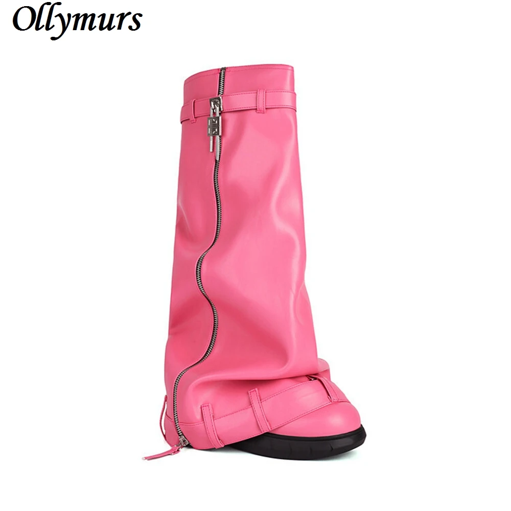 

2023 High Heel High Boots Platform Plus Size Boots