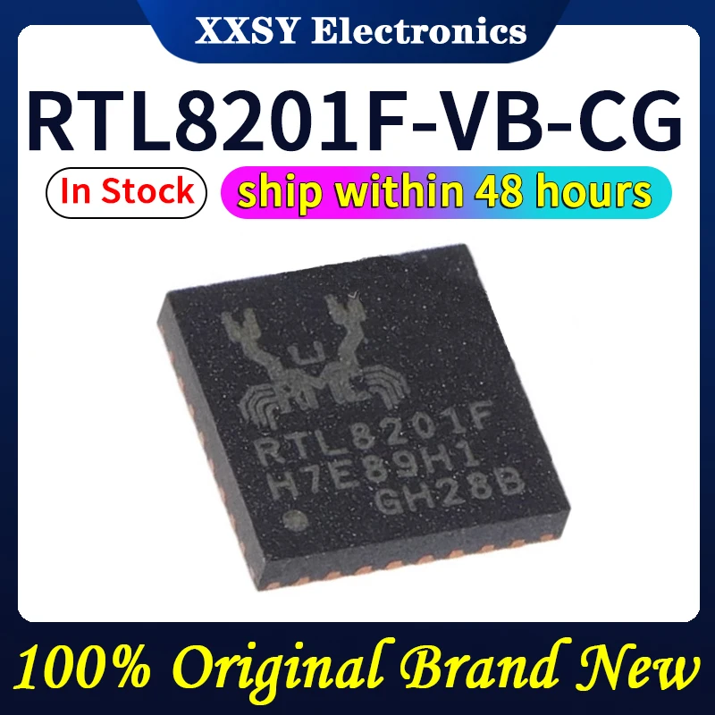 RTL8201F-VB-CG RTL8201F QFN32 100% качественная Оригинальная Новинка