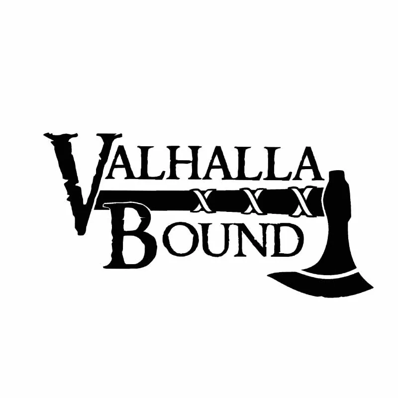 

Оригинальный изготовитель Valhalla, переводная картинка викингов, наклейка на автомобиль солдатика, черное/серебряное покрытие, виниловое пок...