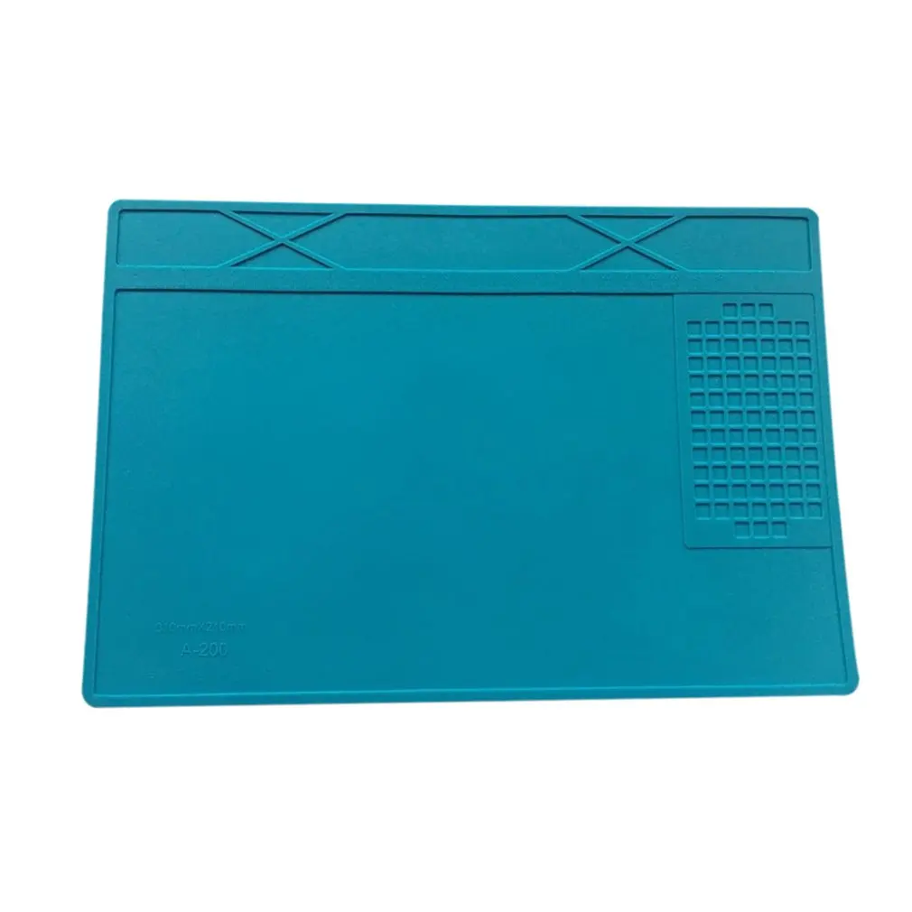 

Welding Pad Heat Insulation Pad Repair Tools Maintenance Platform Desk Mat Heat Resistant Soldering Station Silicone