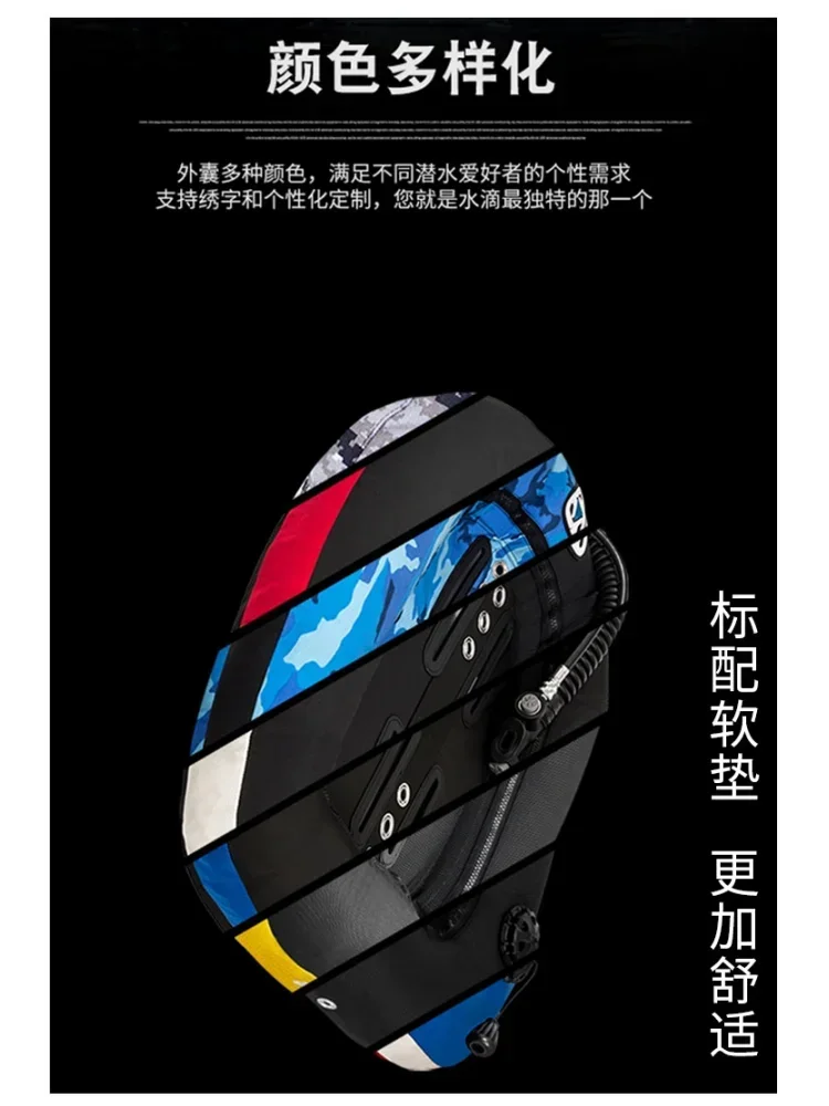 Погружной контроллер плавучести с одной бутылкой 25/30 фунтов алюминиевая