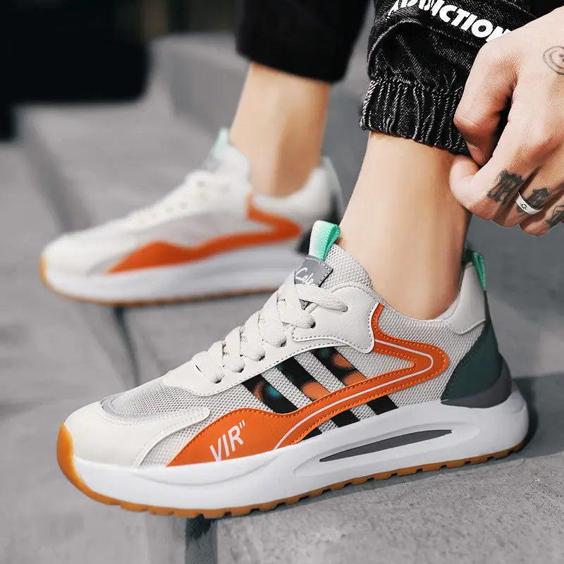 Мужские кроссовки мужская летняя обувь теннисные Спортивные модные для бега