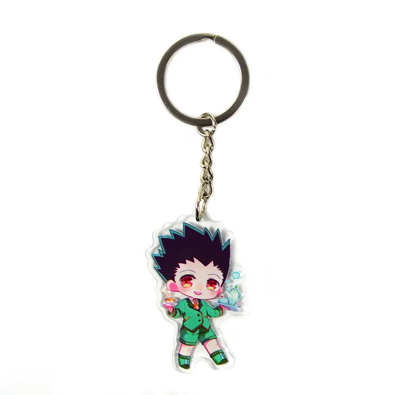 Аниме Hunter X акриловый брелок мультяшная фигурка Killua Kurapika Hisoka Chrollo подвеска