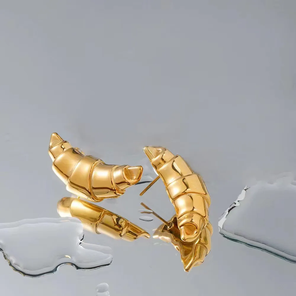 Серьги-гвоздики LESIEM RPTE102 из нержавеющей стали