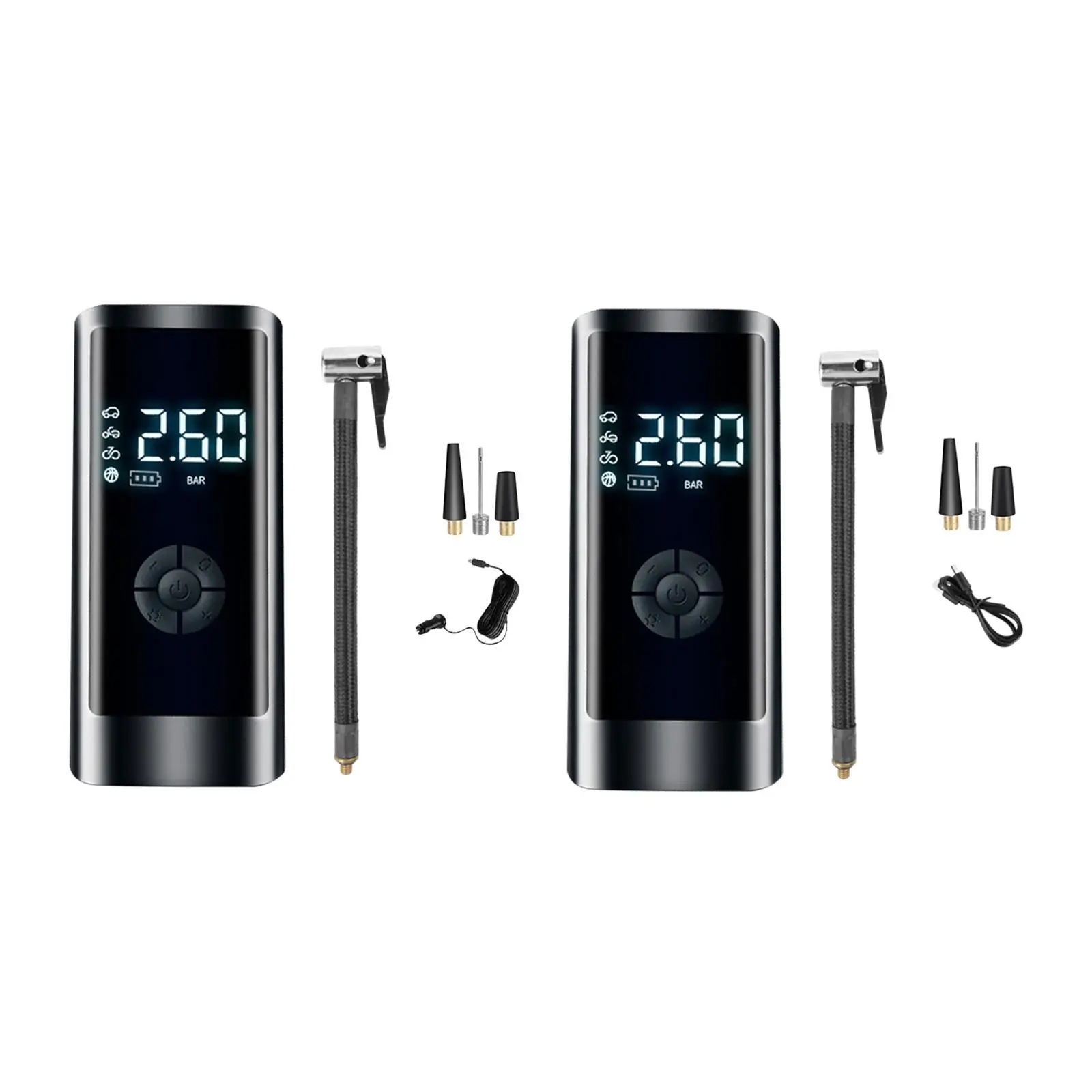 

Air Compressor Tire Inflator with Digital Pressure Gauge Performance Portable Car Tire Inflatable Pump for Ball Motorcycles