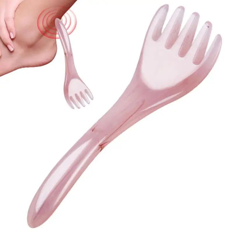 

Gua Sha Hair Comb Eased Handheld Gua Sha Scalp Comb Head Massager Five Claw Coping With Stress Relaxation Scratch Scalp Comb