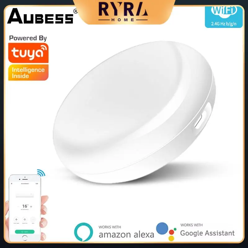 

2/3/5PCS 8m Smart Remote Controller High Quality Wifi Infrared Remote Controller Tuya/smart Life App Voice Control