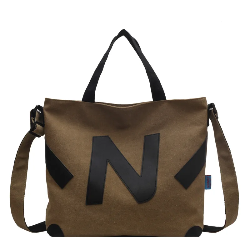 Новинка 2023 холщовая женская сумка ins FengRi склонная через плечо студенческий Отдел