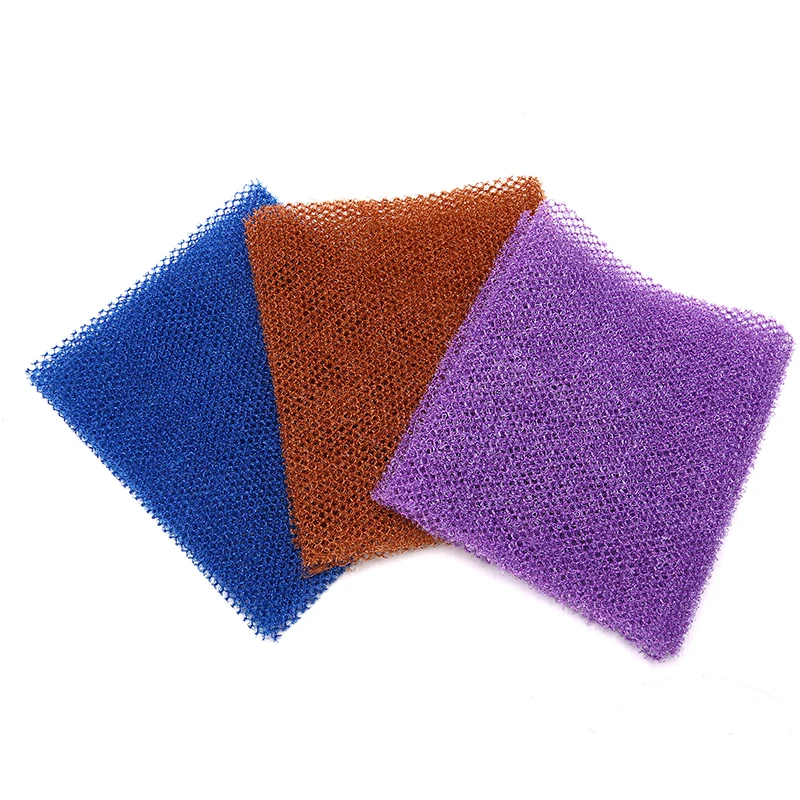 

1pc African Net Long Bath Body Exfoliating Long Net Shower Body Scrub Back Scrubber Skin Smoother Beauty Skin Bath Wash