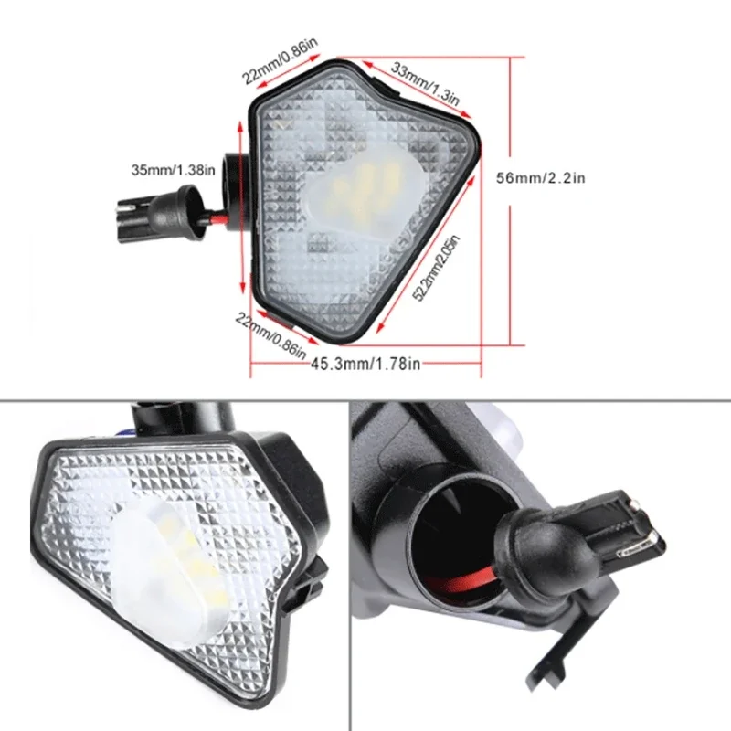 Автомобильная лампа для зеркала заднего вида