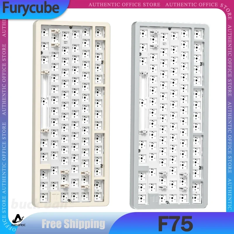 Механическая клавиатура Furycube F75 3 режима 2 4 ГГц Bluetooth