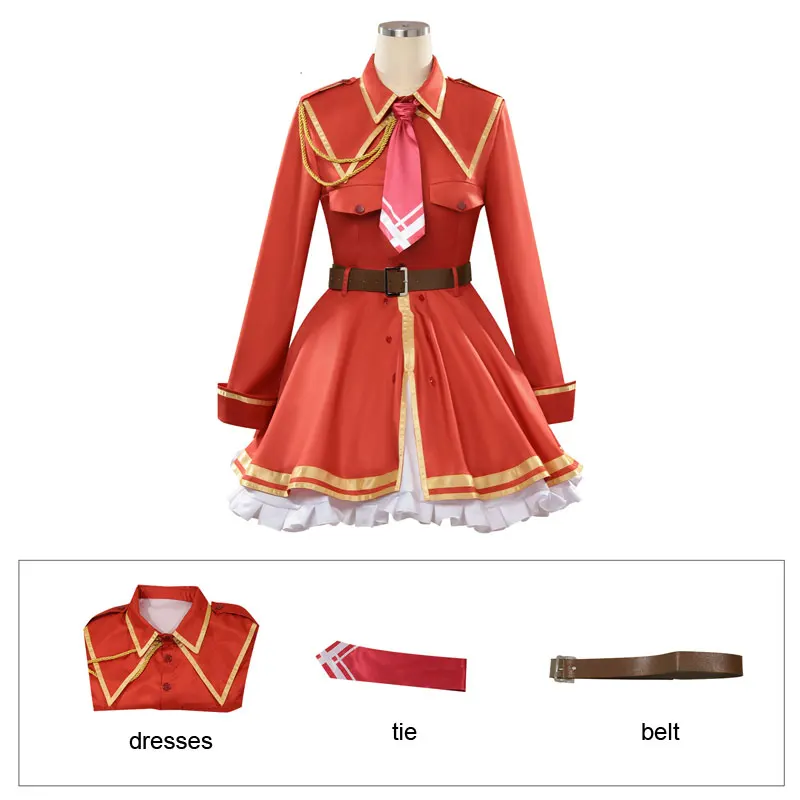 Новый аниме Яриноши Реджио wa Ryuutei Heika wo Kouryakuchuu Dragon Emperor Косплей Костюм Женские