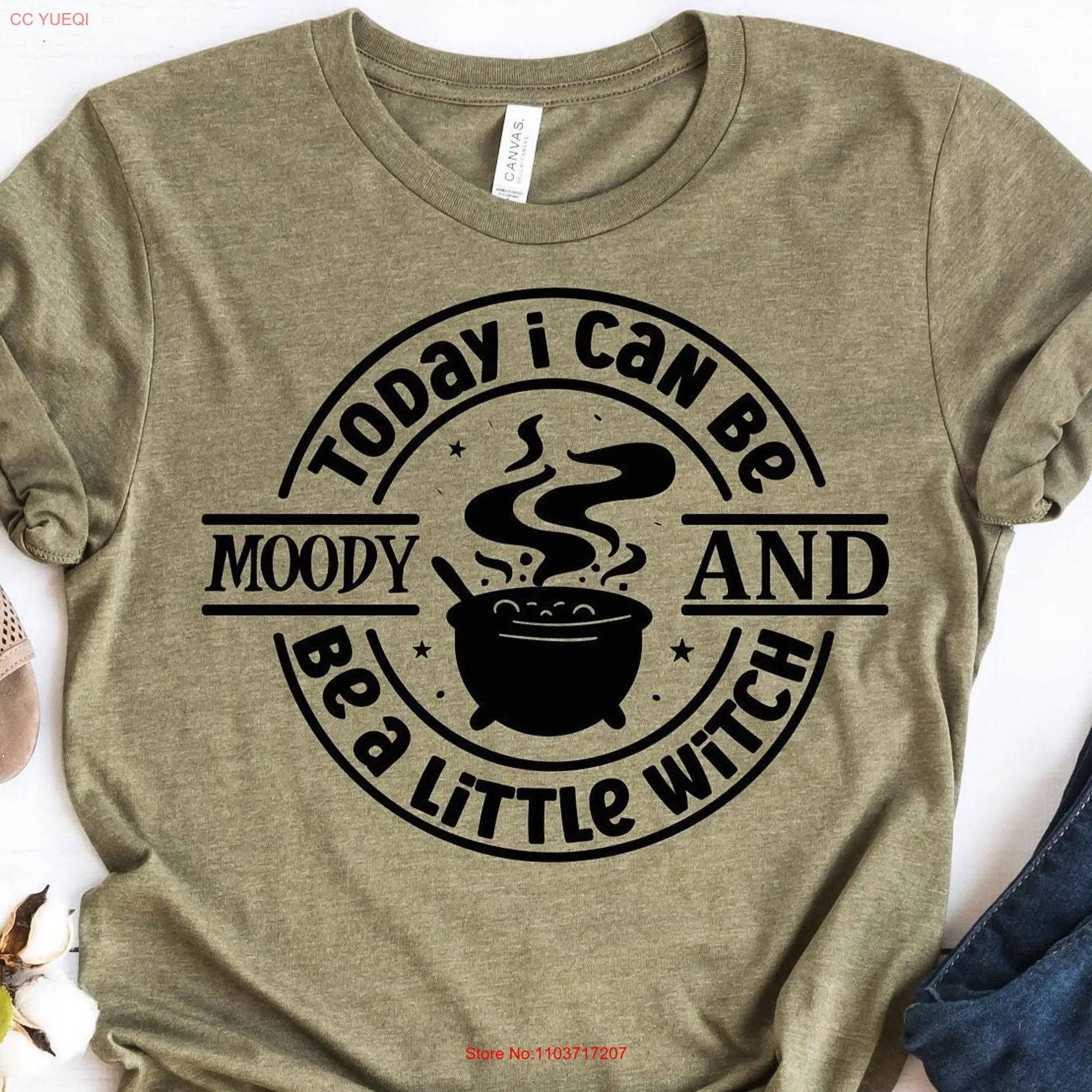 Сегодня я могу быть мудрым и маленьким ведьмой футболка смешная жизнь на