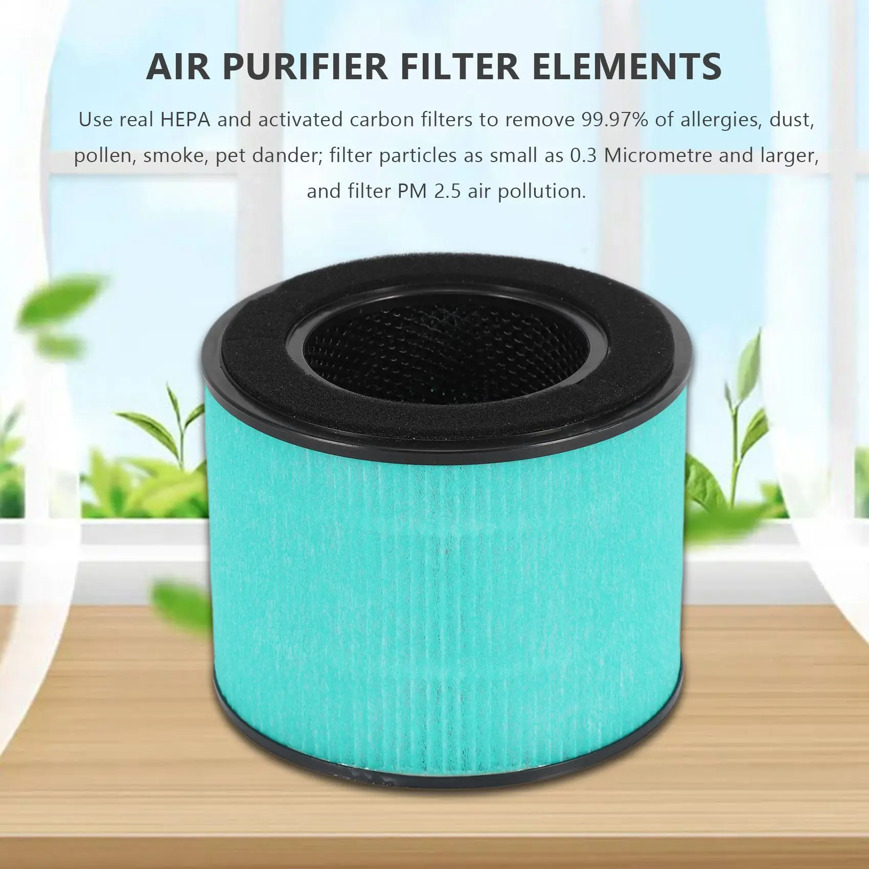 

Replacement HEPA Filter for PARTU BS-08,3-In-1 Filter System Include Pre-Filter,Real HEPA Filter,Activated Carbon Filter