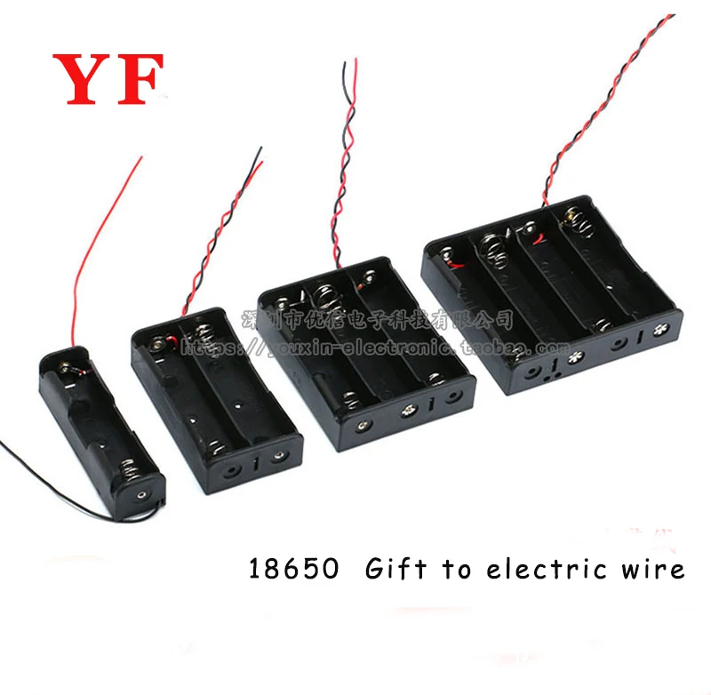 

18650 Аккумуляторный блок: 1 секция, 2 секции, 3 секции, 4 секции, зарядное Основание: кабель картриджа аккумулятора 18650