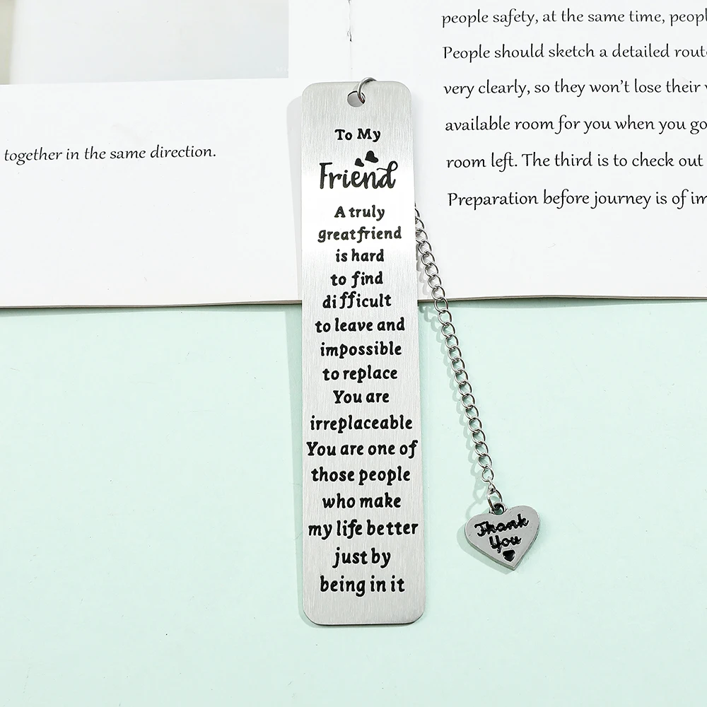 1 шт. вдохновляющая закладка из нержавеющей стали на День Благодарения маркер для