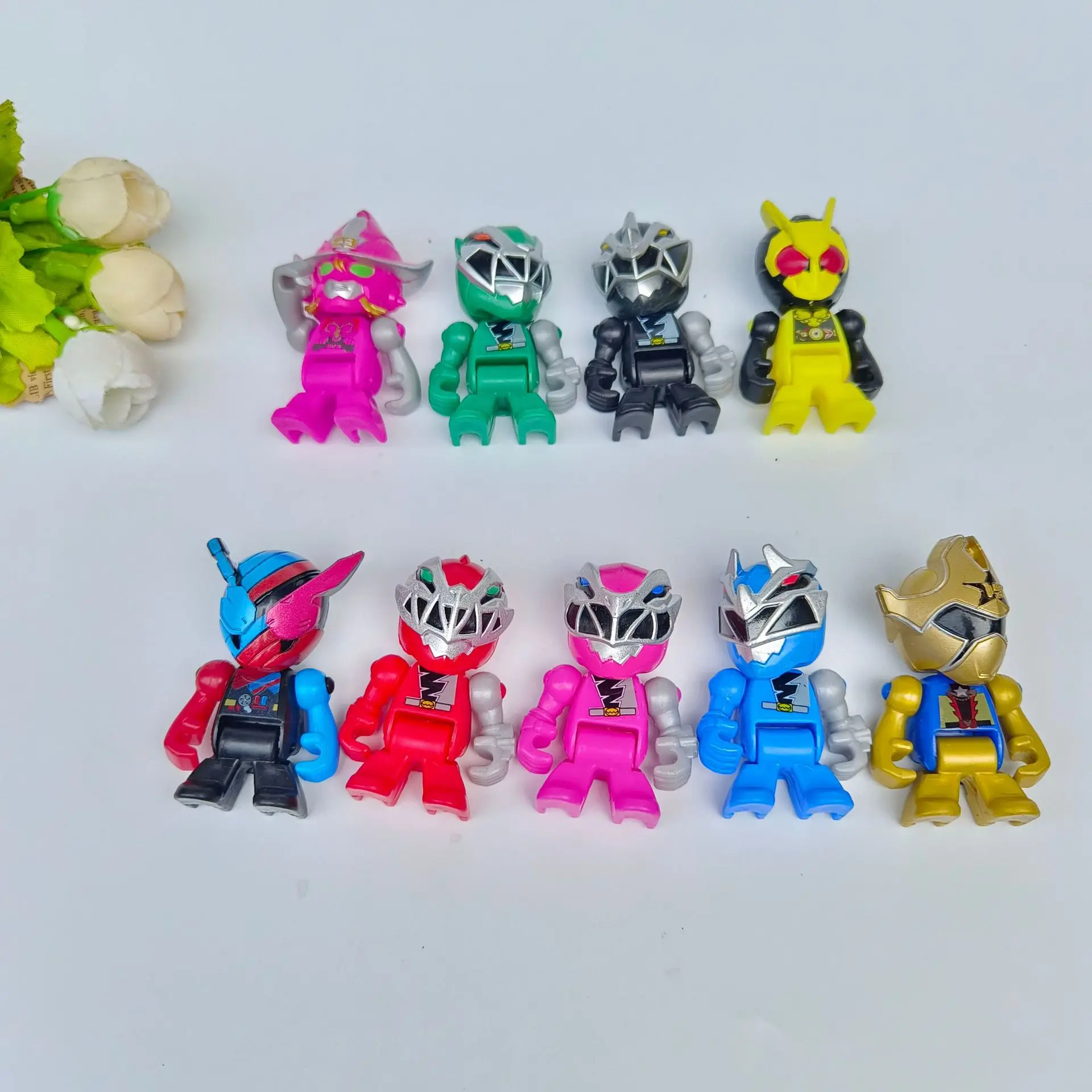 

5 шт., фигурка рыцаря из ПВХ