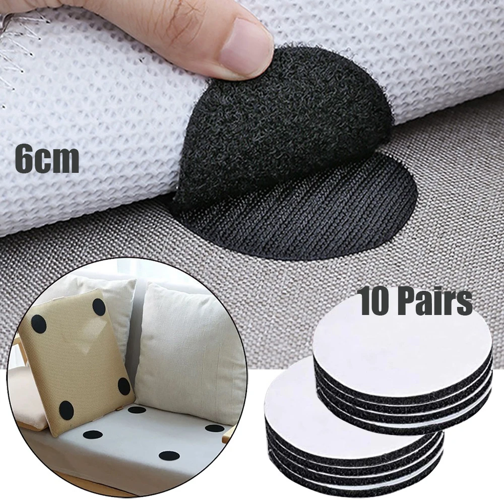 

20Pcs/10 Pairs Bed Sheet Mattress Holder Sofa Cushion Blankets Fixing Slip-resistant Anti Curling Universal Patch Home Gadgets