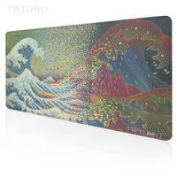 great wave mouse pad gamer new xxl hd home keyboard pad mousepads mouse mat gamer laptop carpet anti slip table mat mouse mat