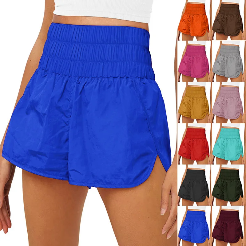 

2022 Summer Sexy Women High Waist Solid Color Shorts Woman Pant